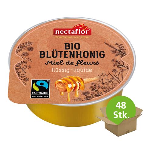 Bio Fairtrade Blütenhonig flüssig 48 x 20 g Narimpex