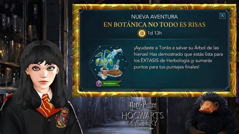 HARRY POTTER HOGWARTS MYSTERY LET S PLAY ESPAÑOL EN BOTÁNICA NO