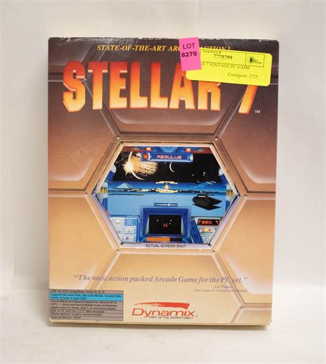 Stellar 7 Vintage Pc Game