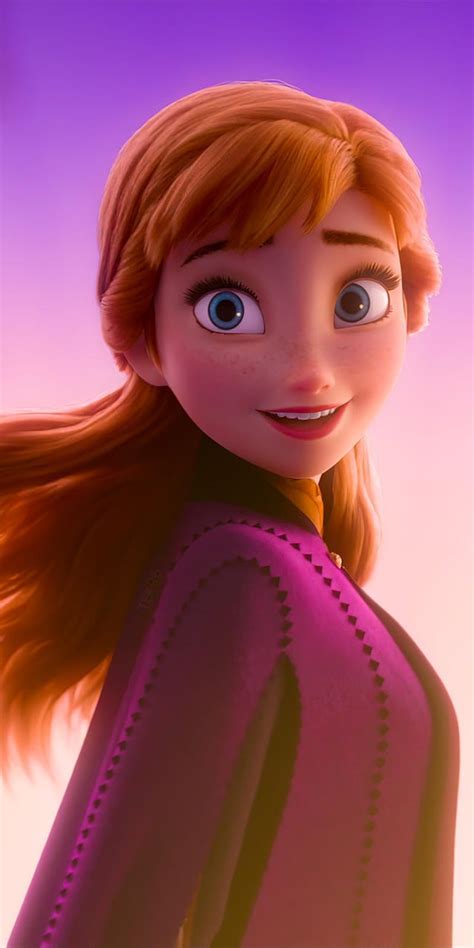 Anna ☀️ Phone Pc Below R Frozen Frozen 2 Anna Hd Phone