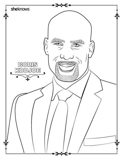 Adult Coloring Book Pages, Coloring Pages, African American Men, Art Drawings Sketches Simple ...