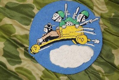 Us Ww Army Air Force Th Troop Carrier Squadron A Patch Sqn Sq