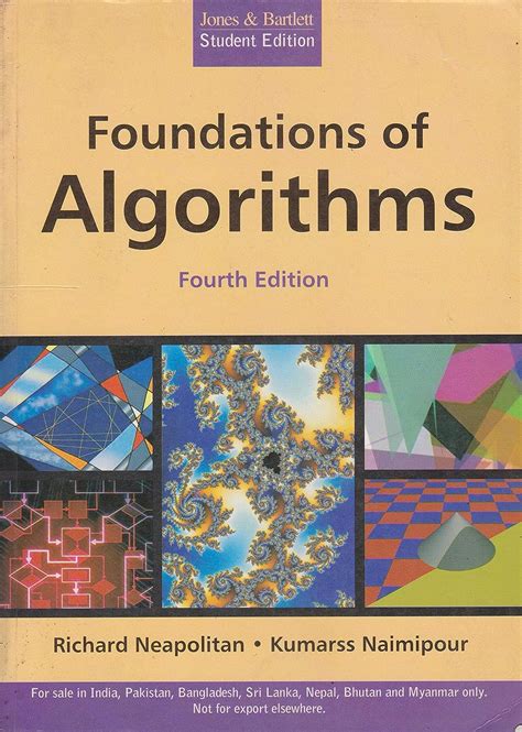 Foundations Of Algorithms E Neapolitan Amazon