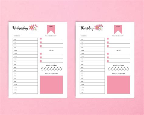 Floral Printable Planner — Gathering Beauty