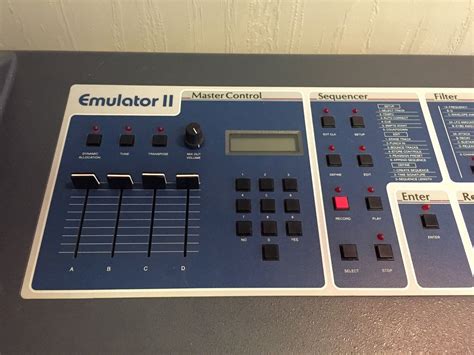 MATRIXSYNTH EMU Emulator II Vintage Synthesizer W Disks Chips