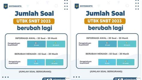 Ramai Kabar Jumlah Soal Utbk Snbt Cuma Soal Simak Penjelasan