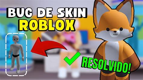 COMO RESOLVER o ERRO ou BUG de SKIN NÃO CARREGA no ROBLOX CELULAR e PC