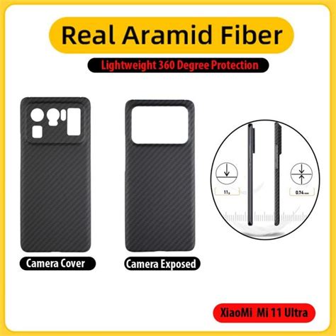 Jual Case Xiaomi Mi Ultra Real Aramid Carbon Lightweight Bukan