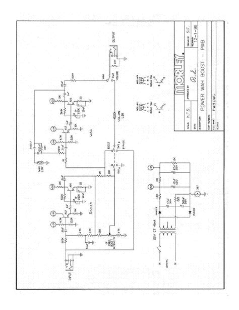 Morley Pwb Power Wah Boost Sch Service Manual Download Schematics