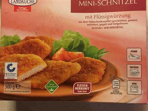 Aldi Mini Schnitzel Kalorien Fast Food Fddb