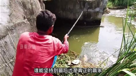 男人在桥洞下钓鱼，不料大鱼太猛拉弯鱼竿，一时间竟僵持不下 Youtube