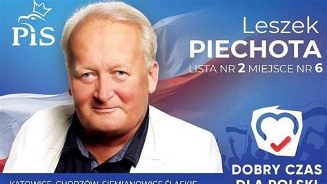 Kolejne spekulacje wokół plakatu wyborczego Leszka Piechoty Wiadomości