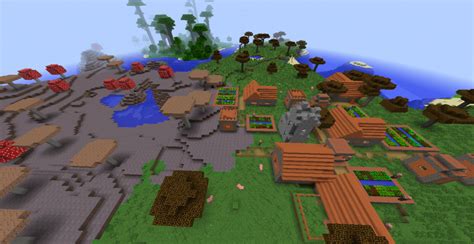 Minecraft village seed - ferheat