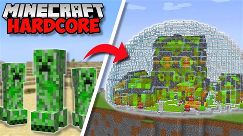 I Built A CREEPER CITY In Minecraft 1 19 Hardcore 54 YouTube