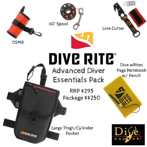 Dive Rite Advanced Diver Essential Accessories Pack Dive Store