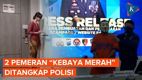 Polisi Tangkap 2 Pemeran Video Mesum Kebaya Merah Di Surabaya YouTube