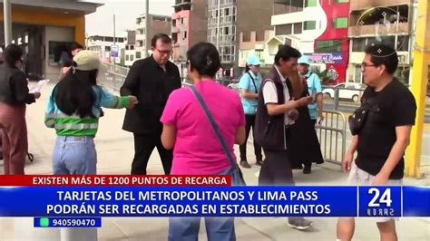 ATU Tarjetas De Metropolitano Y Lima Pass Ya Se Pueden Recargar En