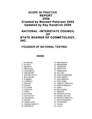 Fillable Online Nictesting NATIONAL INTERSTATE COUNCIL Fax Email Print