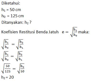 Contoh Soal Momentum Impuls Dan Tumbukan Berbagai Contoh