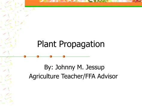 Ppt Plant Propagation Powerpoint Presentation Free Download Id178076