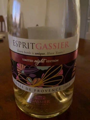 Château Gassier Esprit Gassier Limited Night Edition Vivino