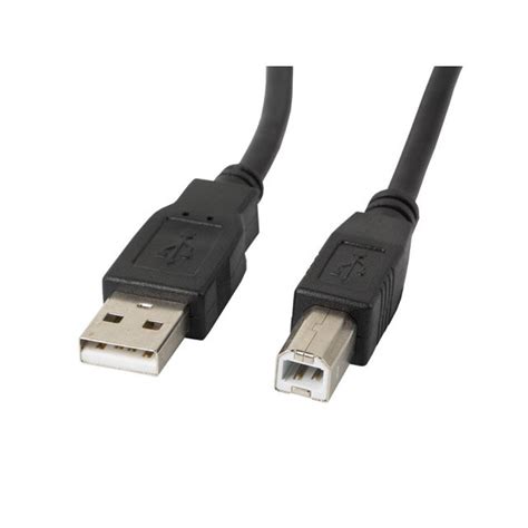 Cable Usb Lanberg 2 0 Macho Usb Tipo C Macho Quick Charge 3 0 1m Negro