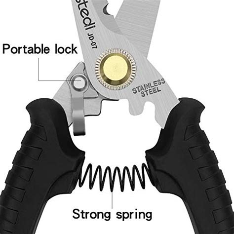 Stedi Scissors Heavy Duty Multi Purpose Shears With Finely Serrated