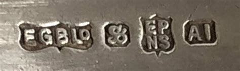 English Electroplate Silver Marks And Hallmarks Of English Silver