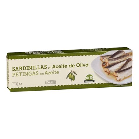 Sardinillas En Aceite De Oliva Hacendado Mercadona