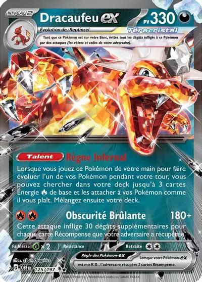 OBF 125 197 Dracaufeu Téracristal EX PkmCards fr