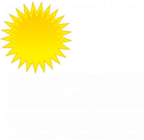 Yellow sun vector | Free Vector