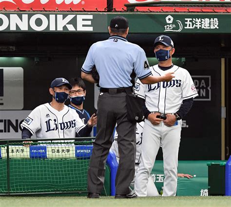 3球で退場の西武佐々木健が反省「大変申し訳ない」辻監督「残念です」 プロ野球写真ニュース 日刊スポーツ