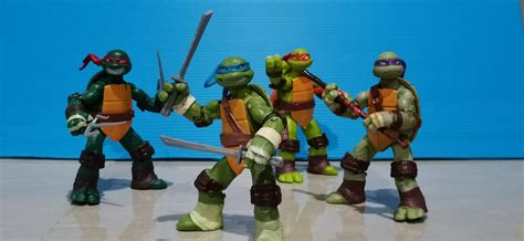 TMNT 2012 action figures by johnnytsunami1995 on DeviantArt