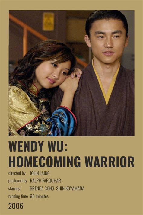 Wendy Wu Homecoming Warrior Polaroid Poster Disney Tv Movies