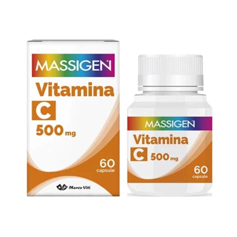 Massigen Dailyvit Vitamina C 500mg 60 Capsule Farmacie Vigorito