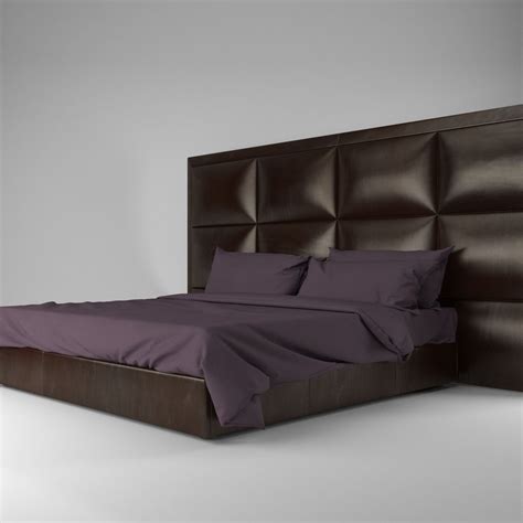 Baxter Trevor Bed 3d Model 59 Obj Max Free3d