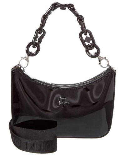 Black Christian Louboutin Shoulder Bags For Women Lyst