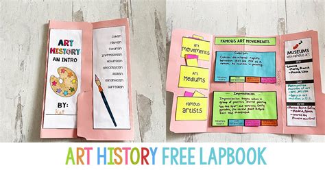 Free Art History Lapbook + Art History Resources