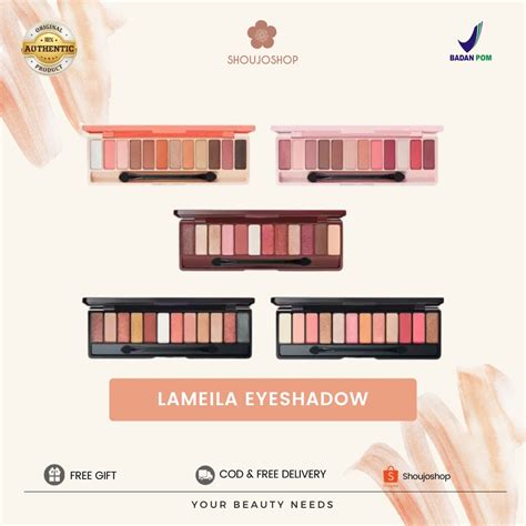 Jual SOJO ORIGINAL LAMEILA EYESHADOW Palette Murah 10 Colour Play