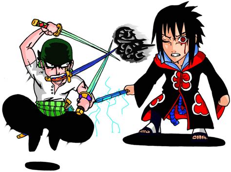 Zoro vs Sasuke by 6LM9 on DeviantArt