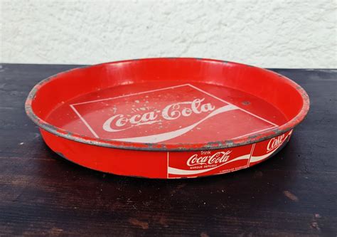 Vintage Blech Serviertablett Coca Cola Cm Kaufen Auf Ricardo