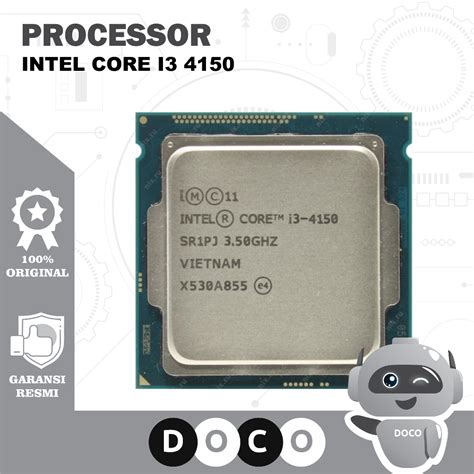 Jual Processor Intel Core I3 4150 Tray Socket LGA 1150 Prosesor CPU