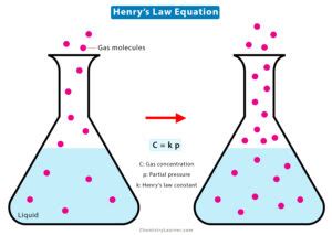 Henry’s Law: Statement, Constant, and Equation