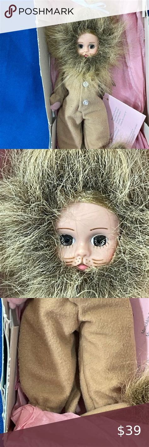 Madame Alexander Restrung Cowardly Lion Doll Madame Alexander