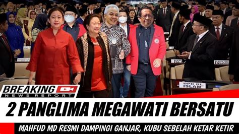 Gempar Sore Ini Dipilihnya Mahfud Md Kubu Sebelah Ketar Ketir Liat