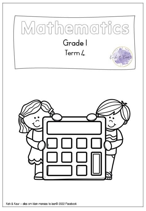 Grade 1 Mathematics Activity Book Term 4 • Teacha