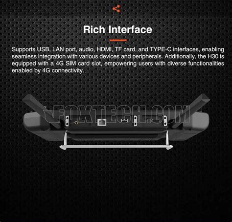 Foxtech H30 30KM Portable UAV Ground Control Station