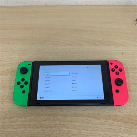 【やや傷や汚れあり】中古品 Nintendo Switch ニンテンドースイッチ ゲーム 本体 Joy Con Sdカード128gbの落札情報