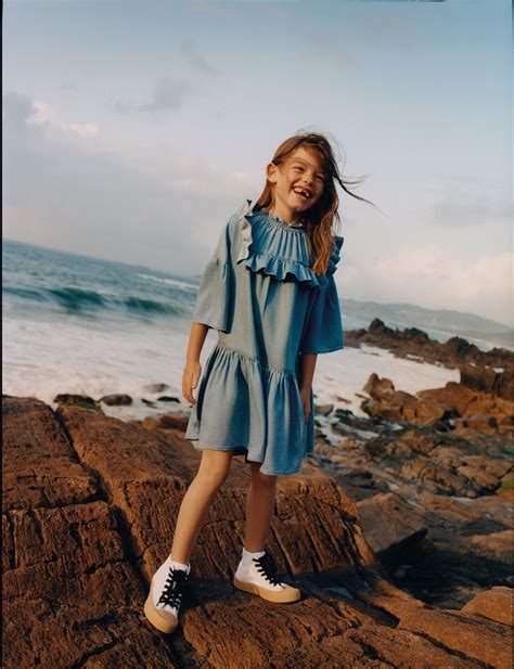 All In Denim Kids Dzieci Stories Zara Polska Kids Photoshoot