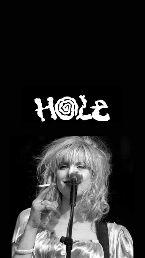 Courtney Love Hole Band Poster